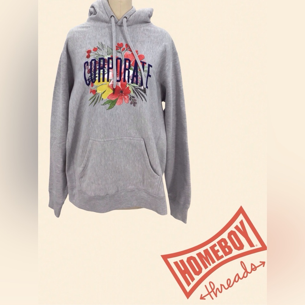 Corporate Gray Hoodie